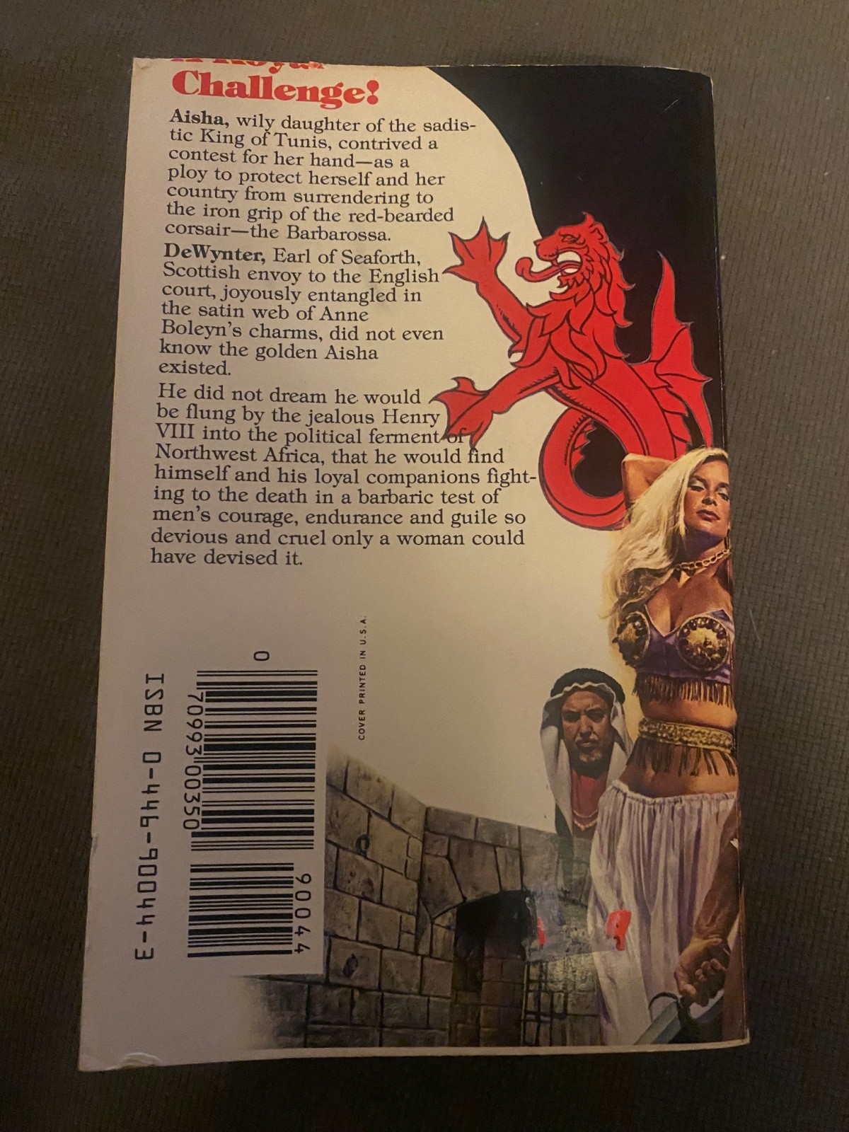 The Mer-Lion By Lee Arthur Warner Books 1st Edition 1982