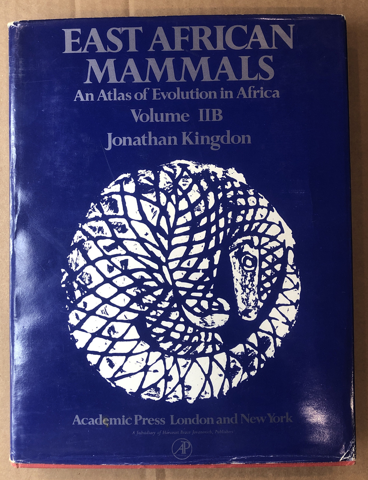 East African Mammals Volume IIB (1974 edition) By Jonathan Kingdon – Rare 