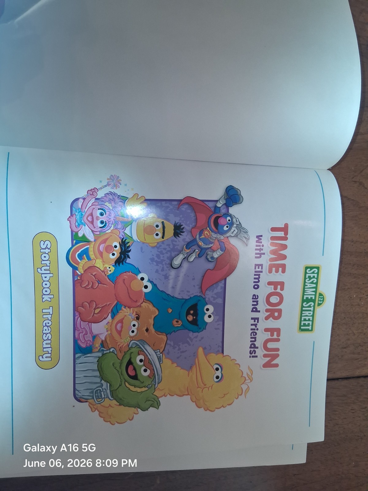 Sesame Street Time for Fun with Elmo & Friends! Treasury HC Illustrated