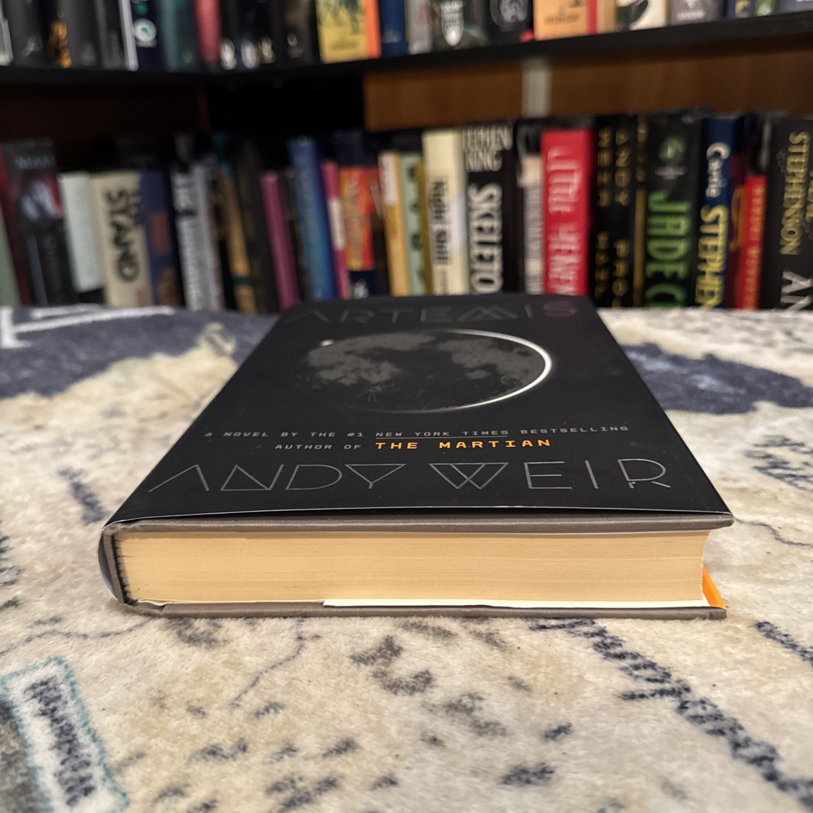 Artemis — Andy Weir (2017, Hardcover) First Edition/Print, 1st/1st, VG, HCDJ