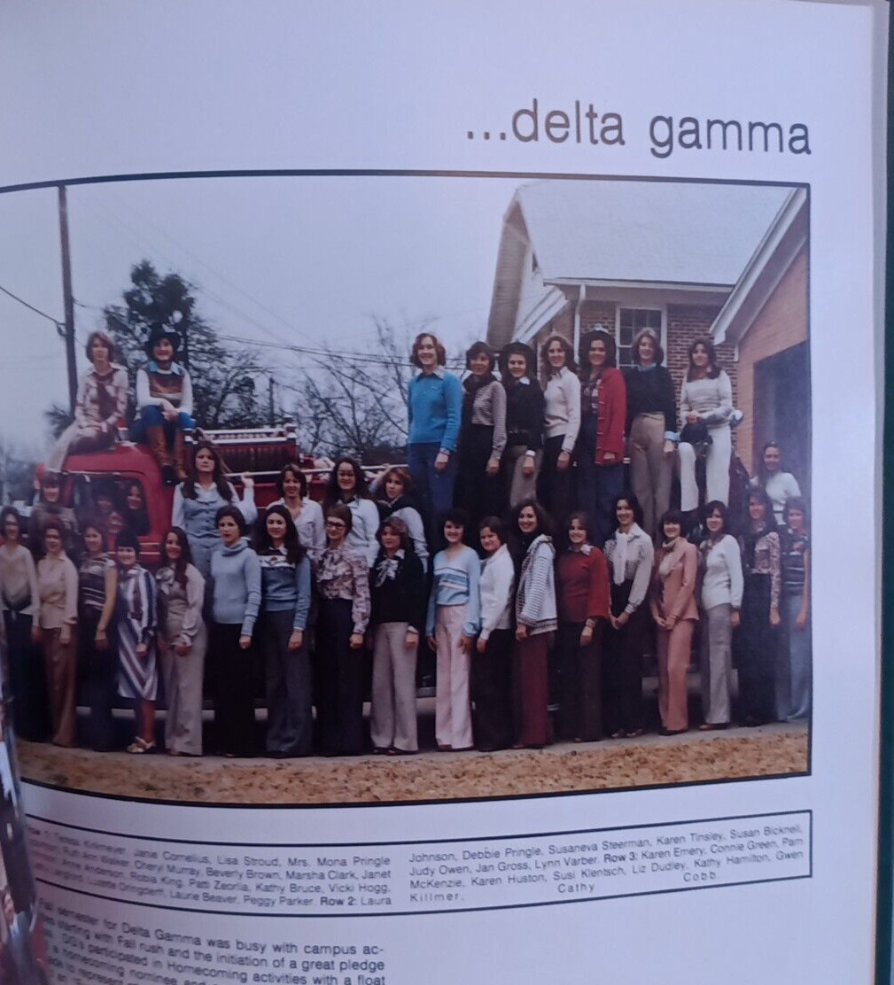 Baylor University Round Up College Yearbook 1978 Waco Texas