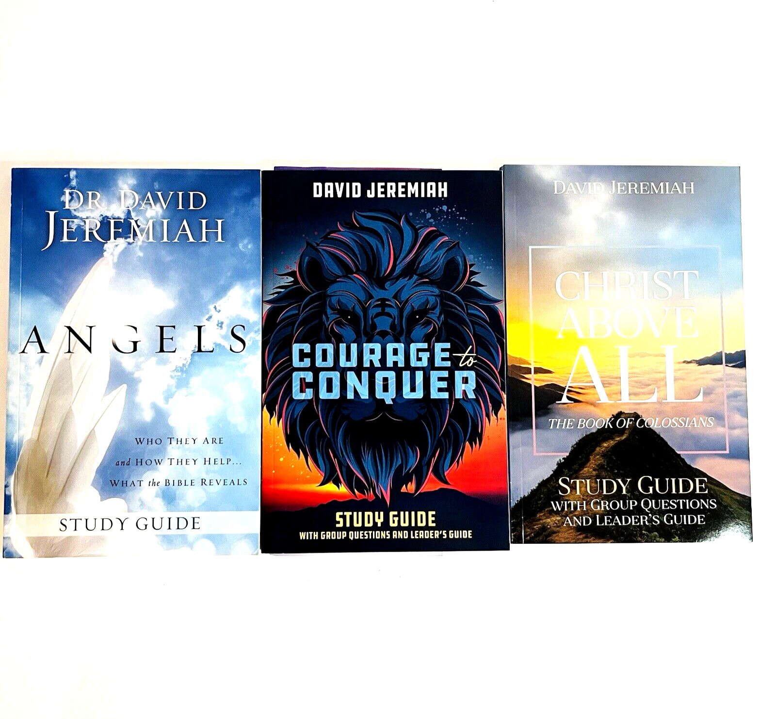 Courage And Conquer Mix Lot of 16 Books Softcover by Dr. David Jeremiah