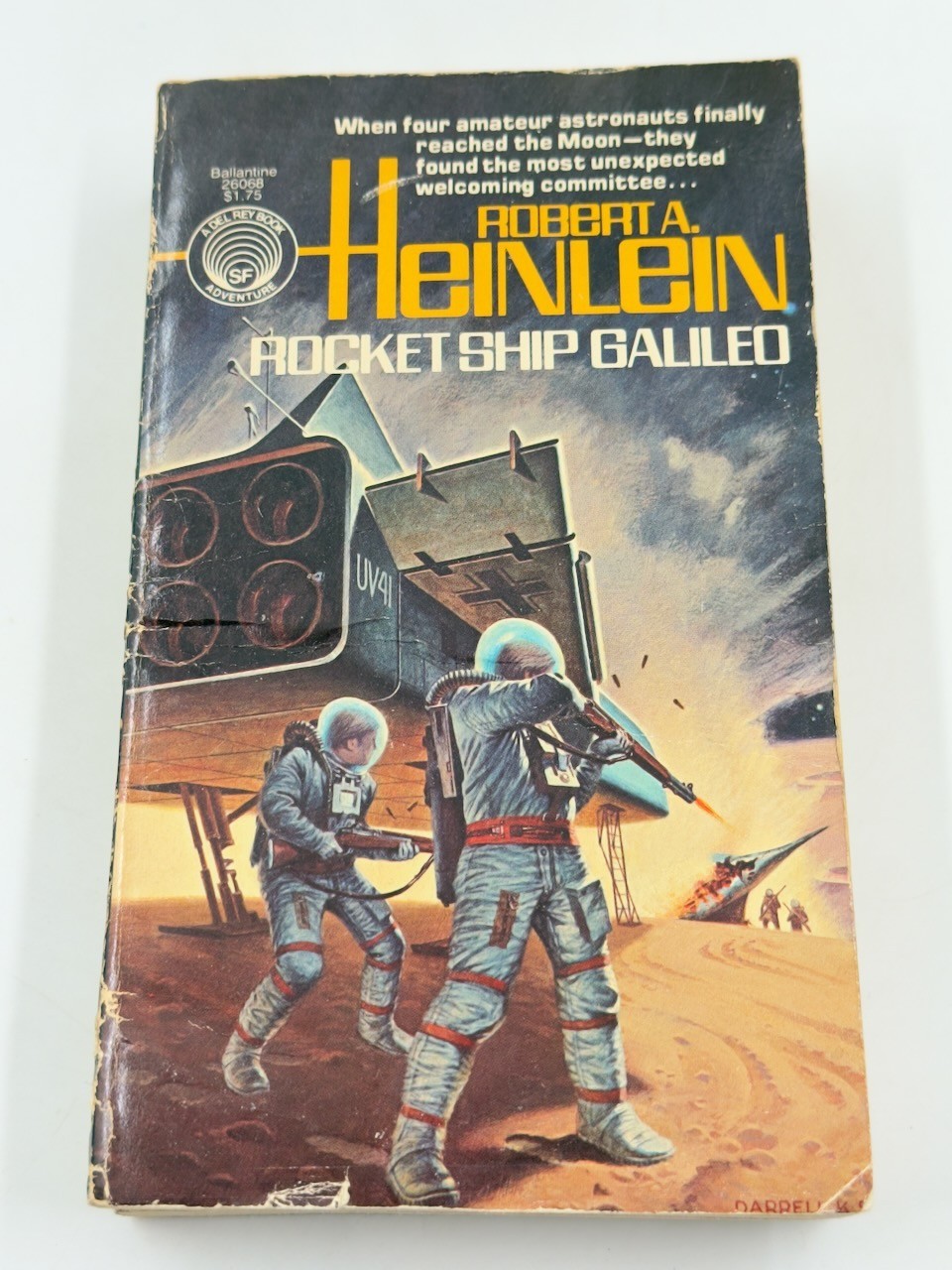 Robert Heinlein PB Del Rey Future Worlds of Box Set 4 Books, 1978