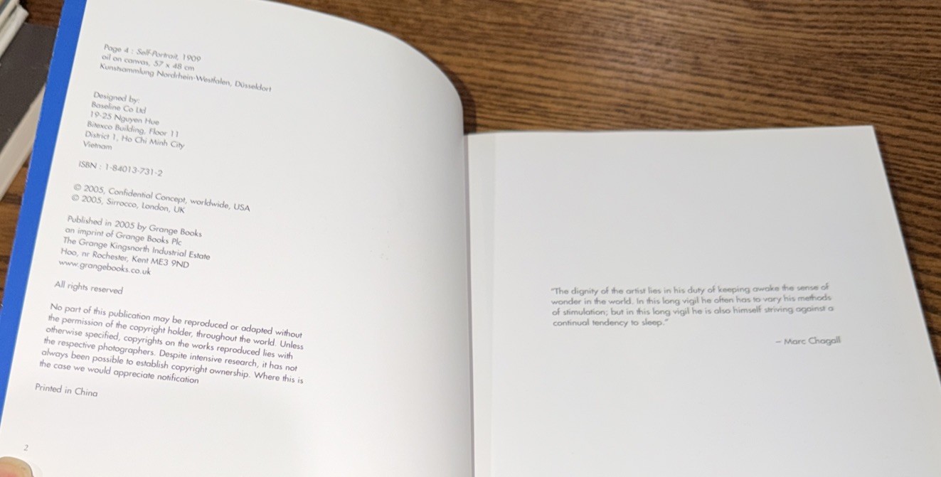 Mega Squares: Chagall,New Line Books, Concepts Confidential