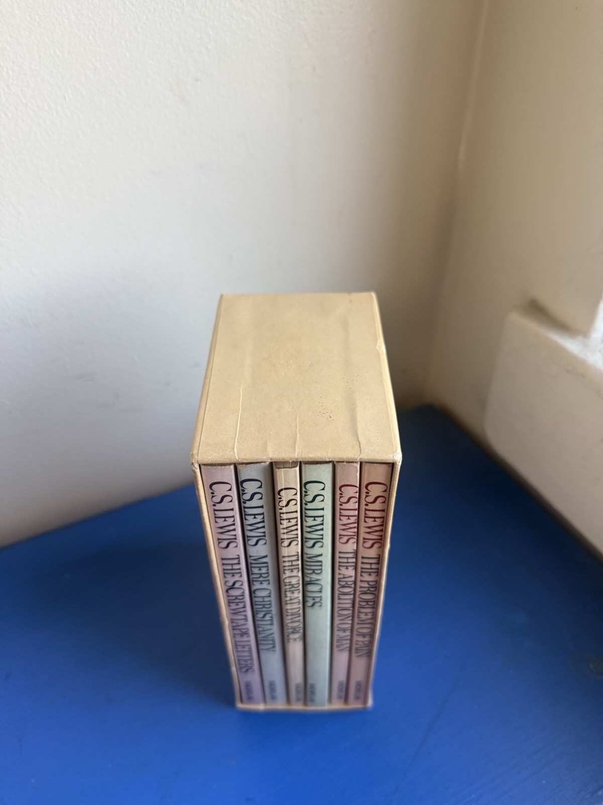 Vintage C. S. Lewis Box Set Six Spiritual Classics