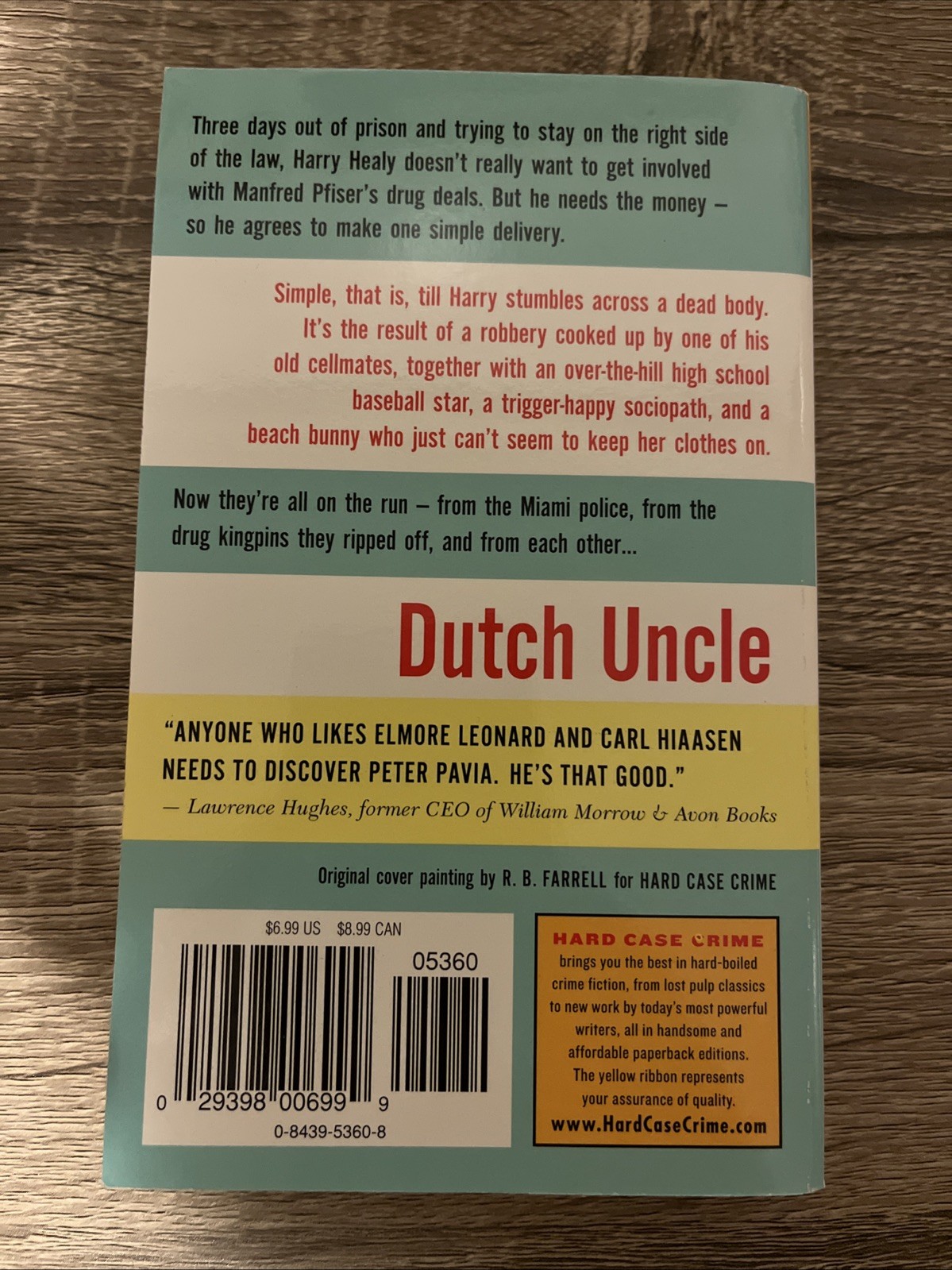 Dutch Uncle by Peter Paris (Hard Case Crime 012)