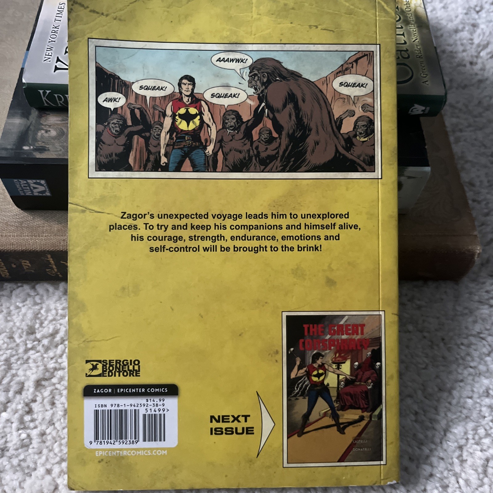 Zagor: American Odyssey (2020 Paperback), Nolitta, Ferri