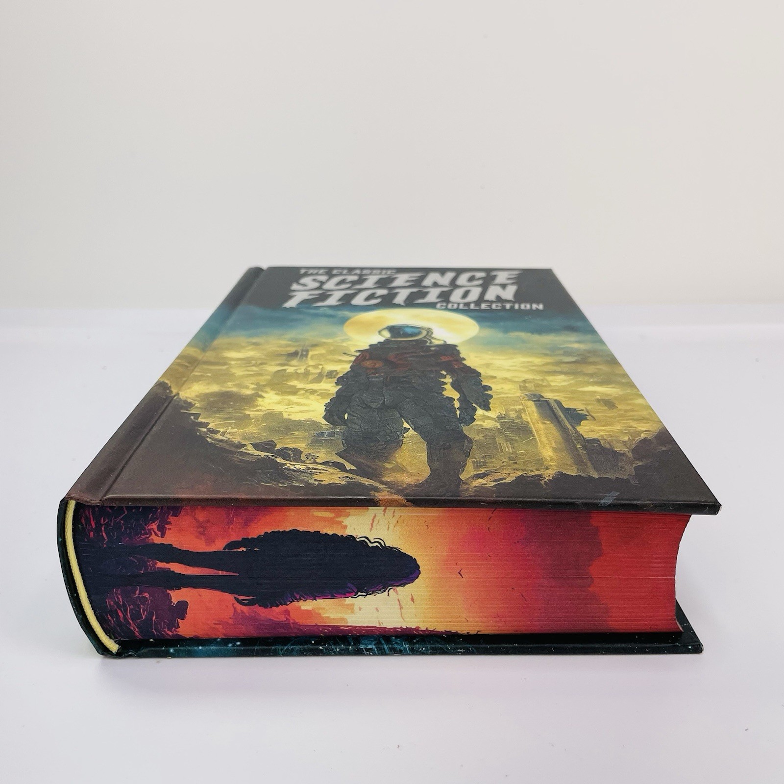 The Classic Science Fiction Collection Arcturus HC Sprayed Edges Anthology Wells