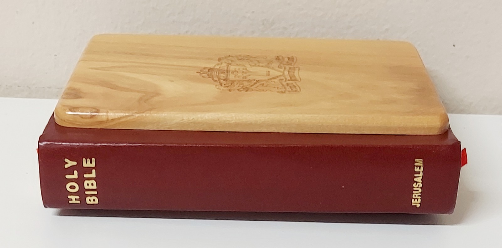 NEW! Vintage Leather Trinity Broadcasting Network TBN Mrinita Bethlehem Bible