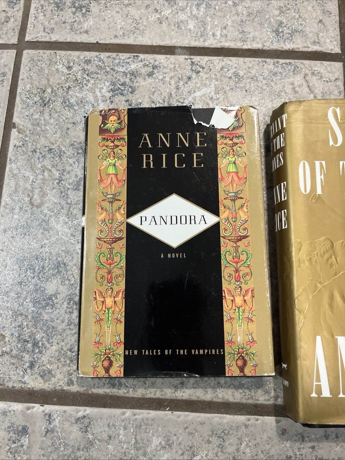 Lot Of 3 Anne Rice Hard Cover Books w/DJ – Vampire Ghosts Time Travel