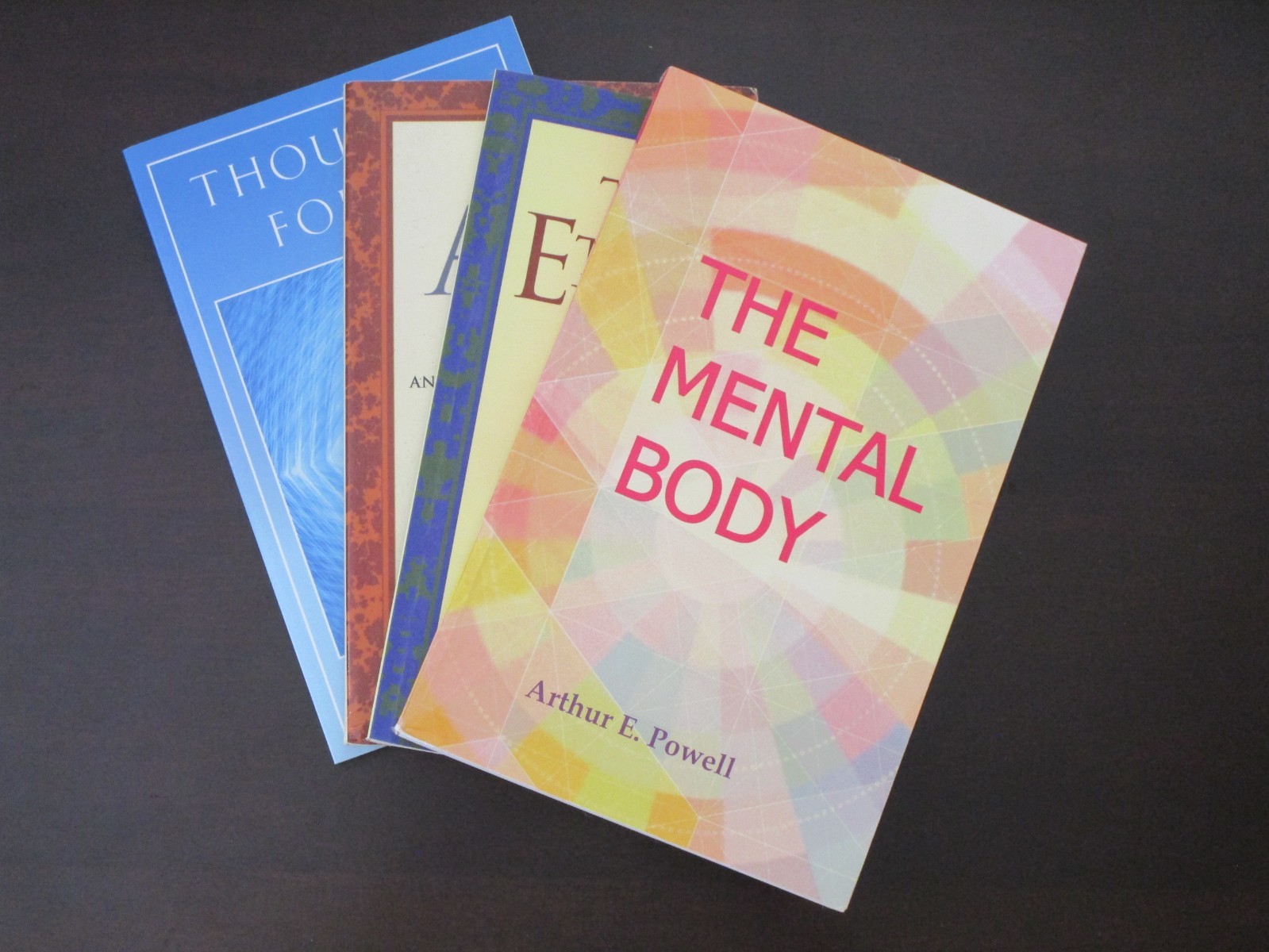4 Books: The Mental Body, The Astral Body, The Etheric Double, and Thought Forms