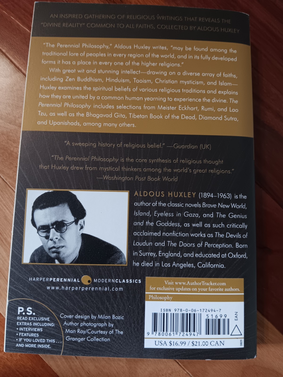 The Perennial Philosophy – Paperback By Aldous Huxley