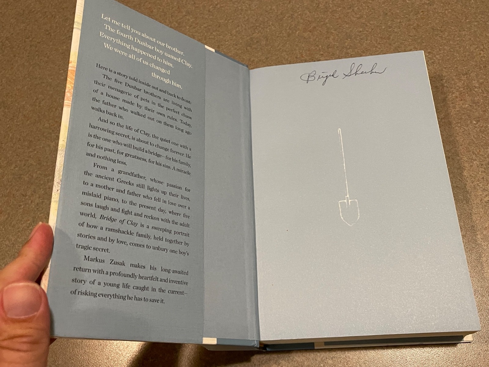 The Book Thief & Bridge of Clay *SIGNED* by Markus Zusak (Hardcover Editions)