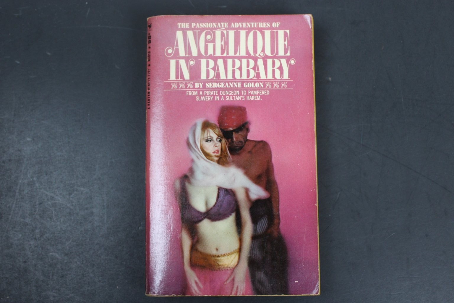 Angelique in Barbary Sergeanne Golon 1963 Bantam PB GGA Historical Romance