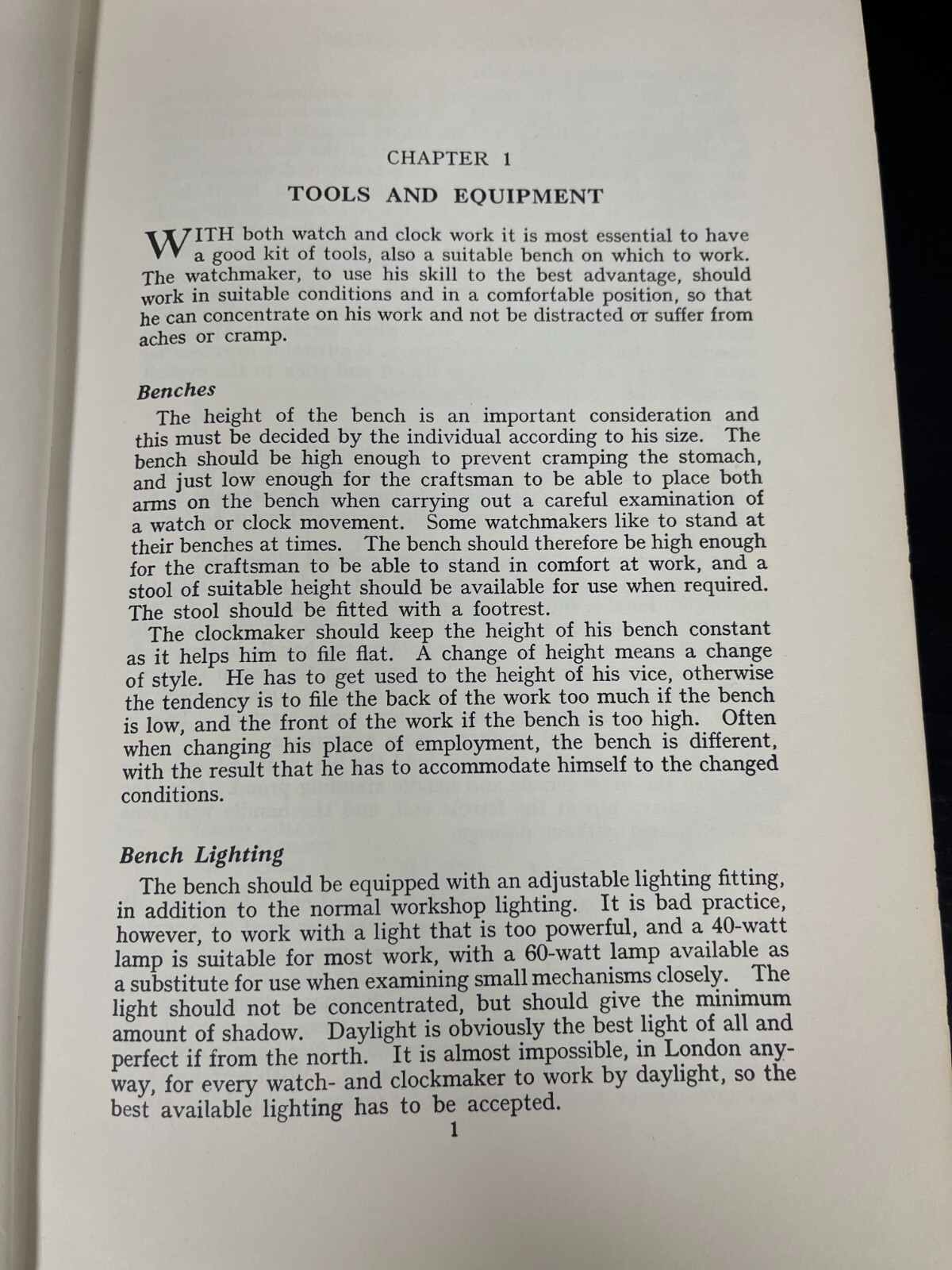Watch and Clock Making and Repairing 2nd Edition 1965 Hardcover W.J. Gazeley
