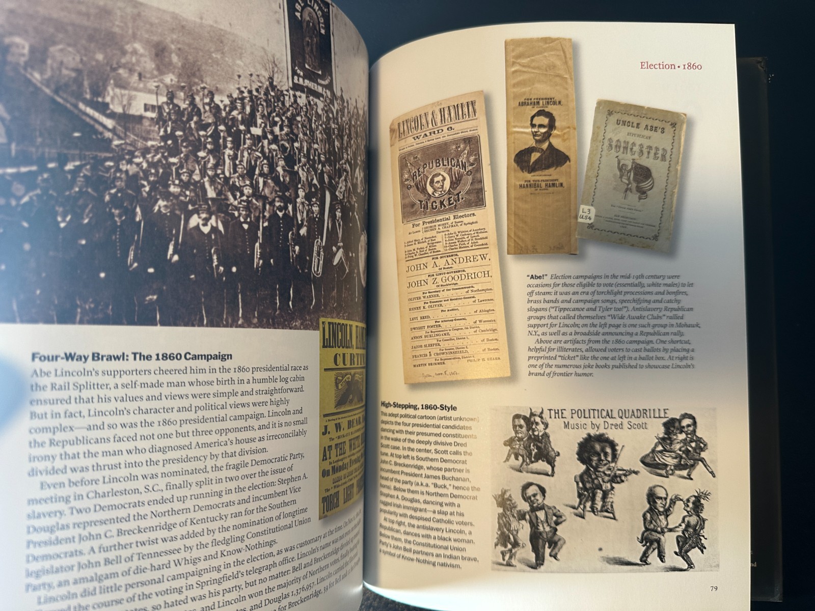 Abraham Lincoln – His Life and Times – An Illustrated History – 138 Pages – 2009