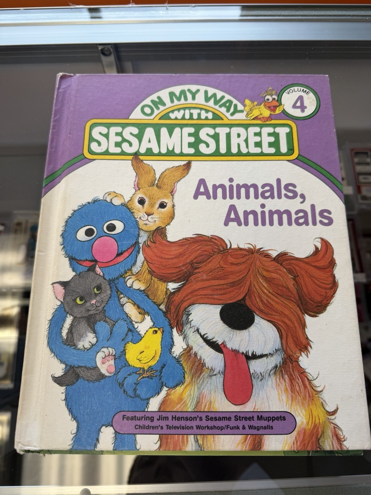 1989 On My Way with Sesame Street Library Pet Show Mumford 16 Books Vintage
