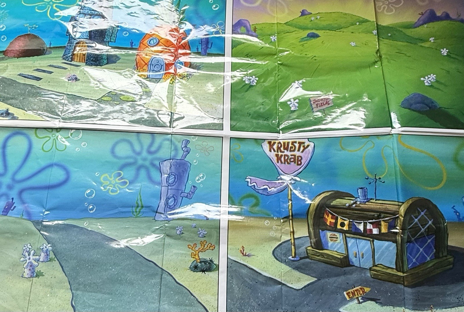 My Busy Books Nickelodeon Spongebob SquarePants w/Play mat AS SHOWN HTF