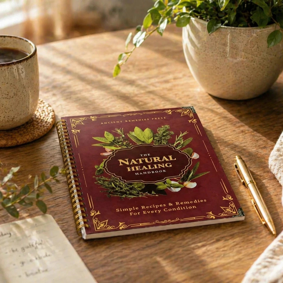 The Natural Healing Handbook Spiral Bound Guide For Herbal Remedies And Natural