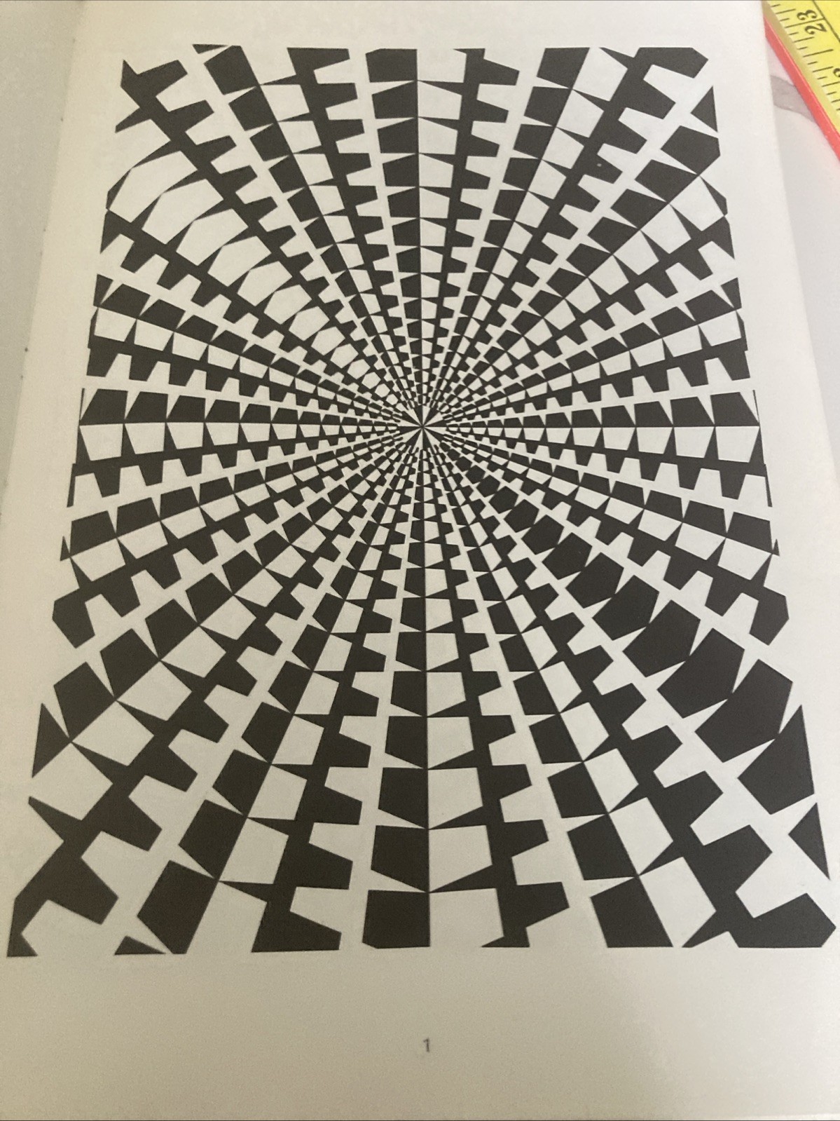 Geometrical Designs and Optical Art : 70 Original Drawings by Jean Larcher…