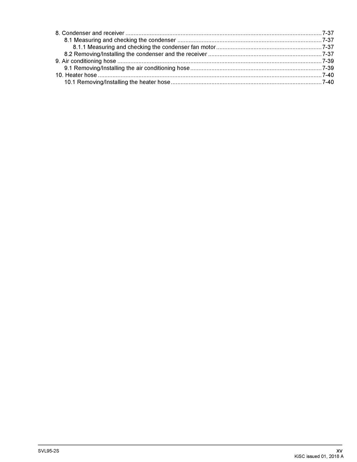 KUBOTA SVL95-2s COMPACT TRACK LDR WORSHOP MANUAL, SECURED – JACKET – XL FOLDOUTS