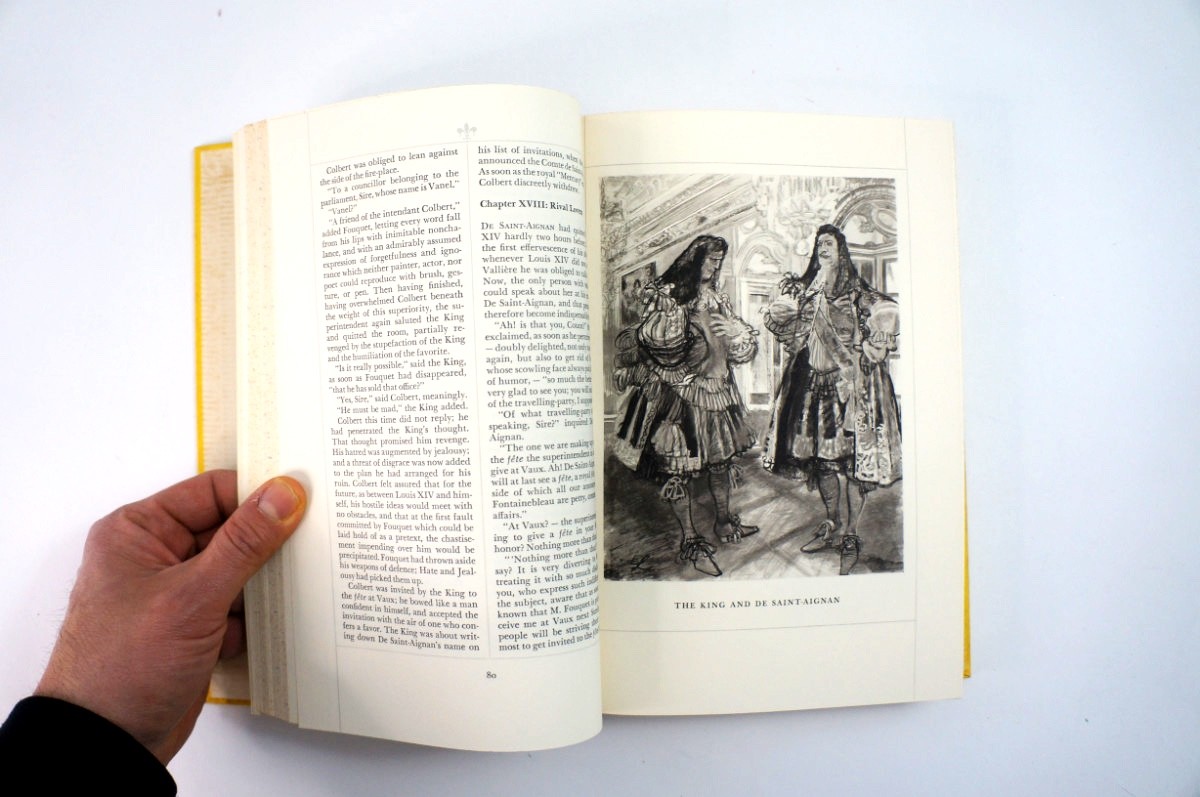 The Man in the Iron Mask by Alexandre Dumas 1964 Heritage Press HC Slipcase
