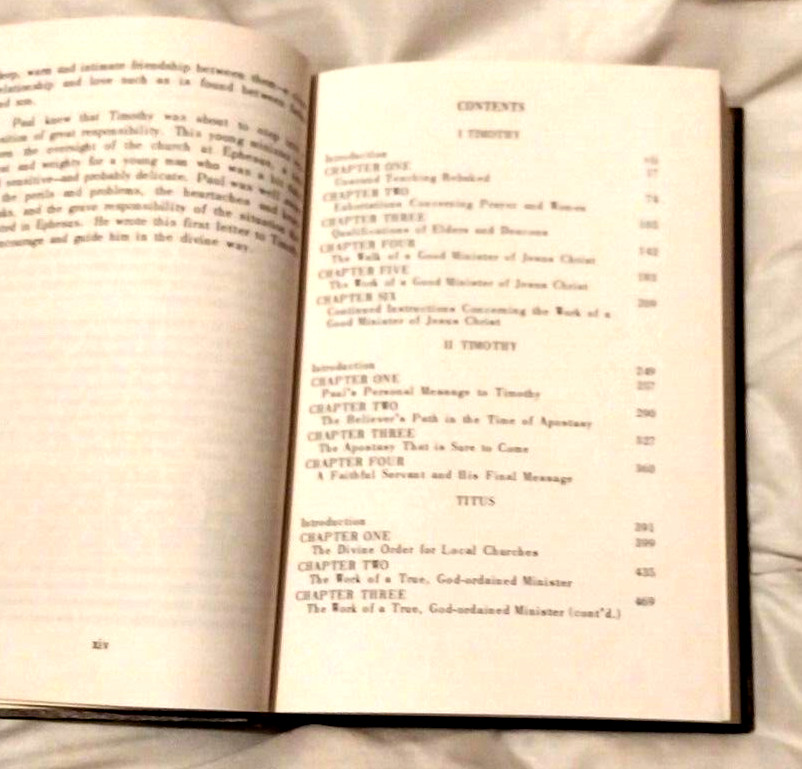 The Epistles of Paul the Apostle to Timothy and Titus by Oliver B. Greene 1964