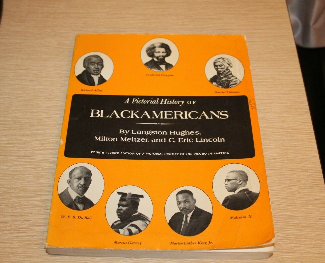 A Pictorial History of Blackamericans by Langston Hughes, Milton Meltzer 1973