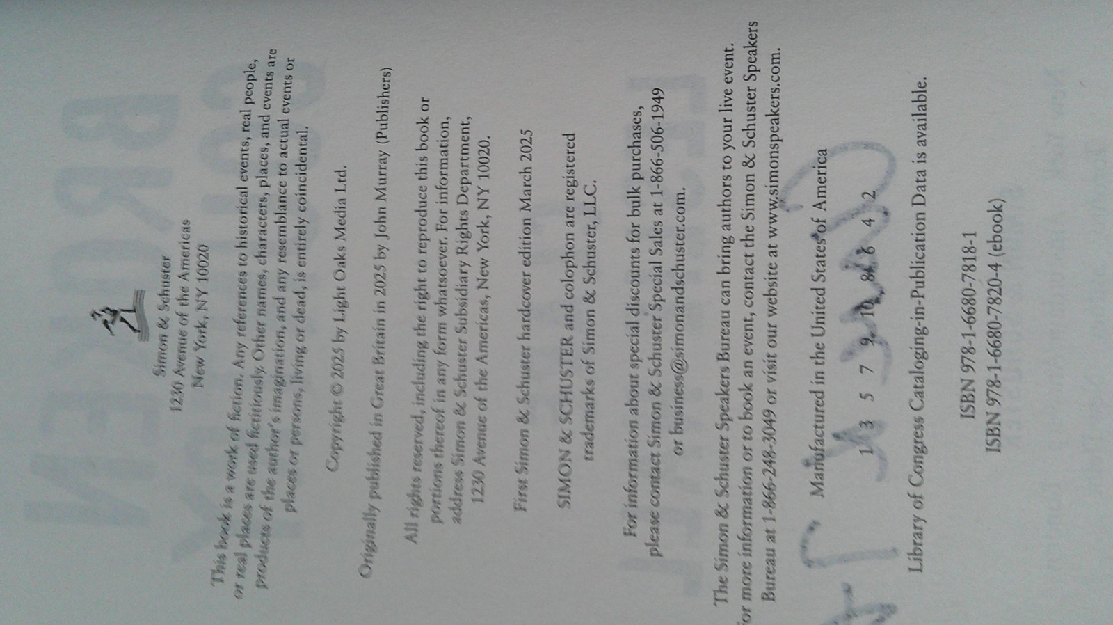 Broken Country 2025 HC First Edition SIGNED by Clare Leslie Hall
