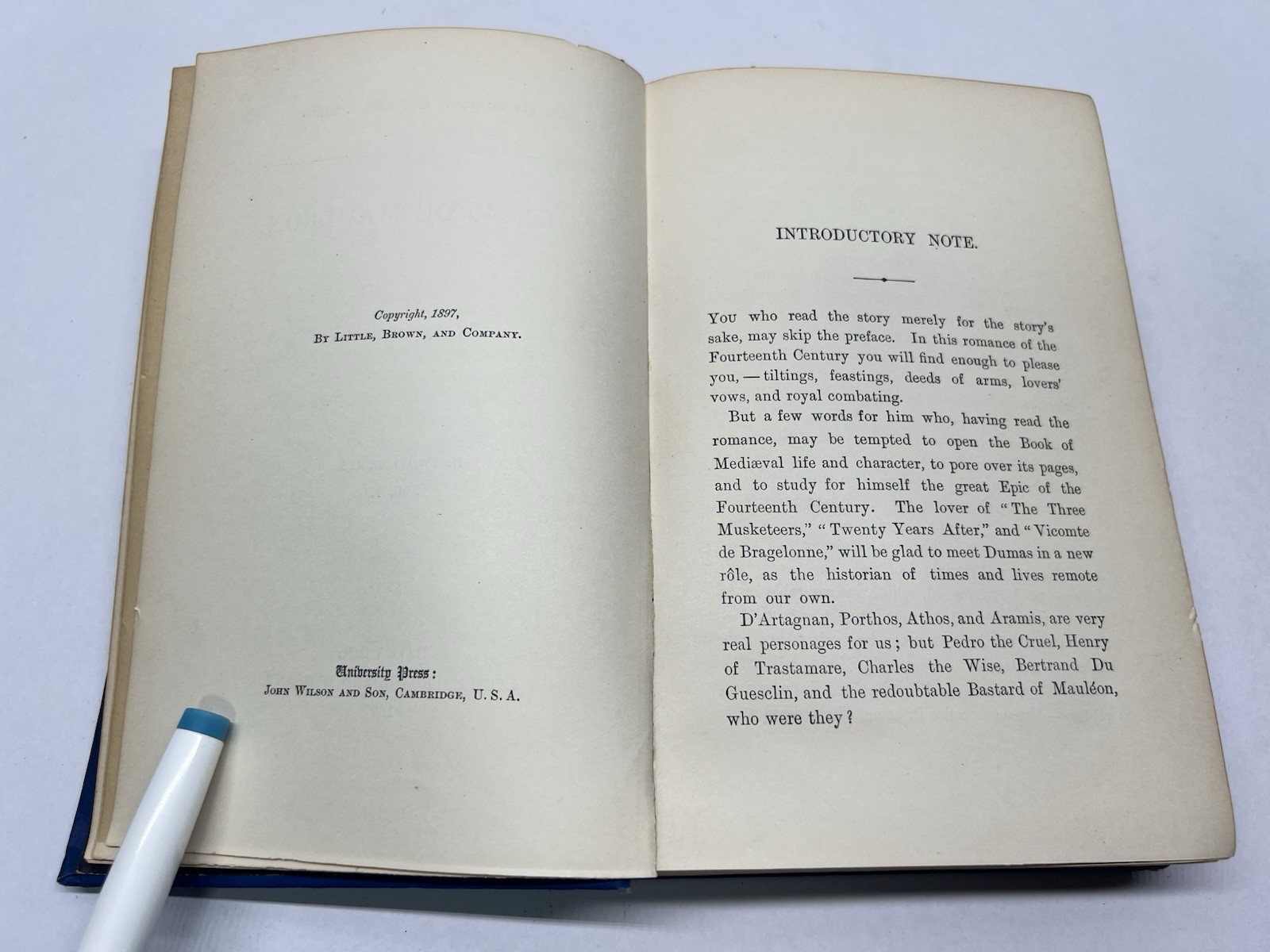 The Romances Of Alexandre Dumas In Two Volumes Vol. I 1897