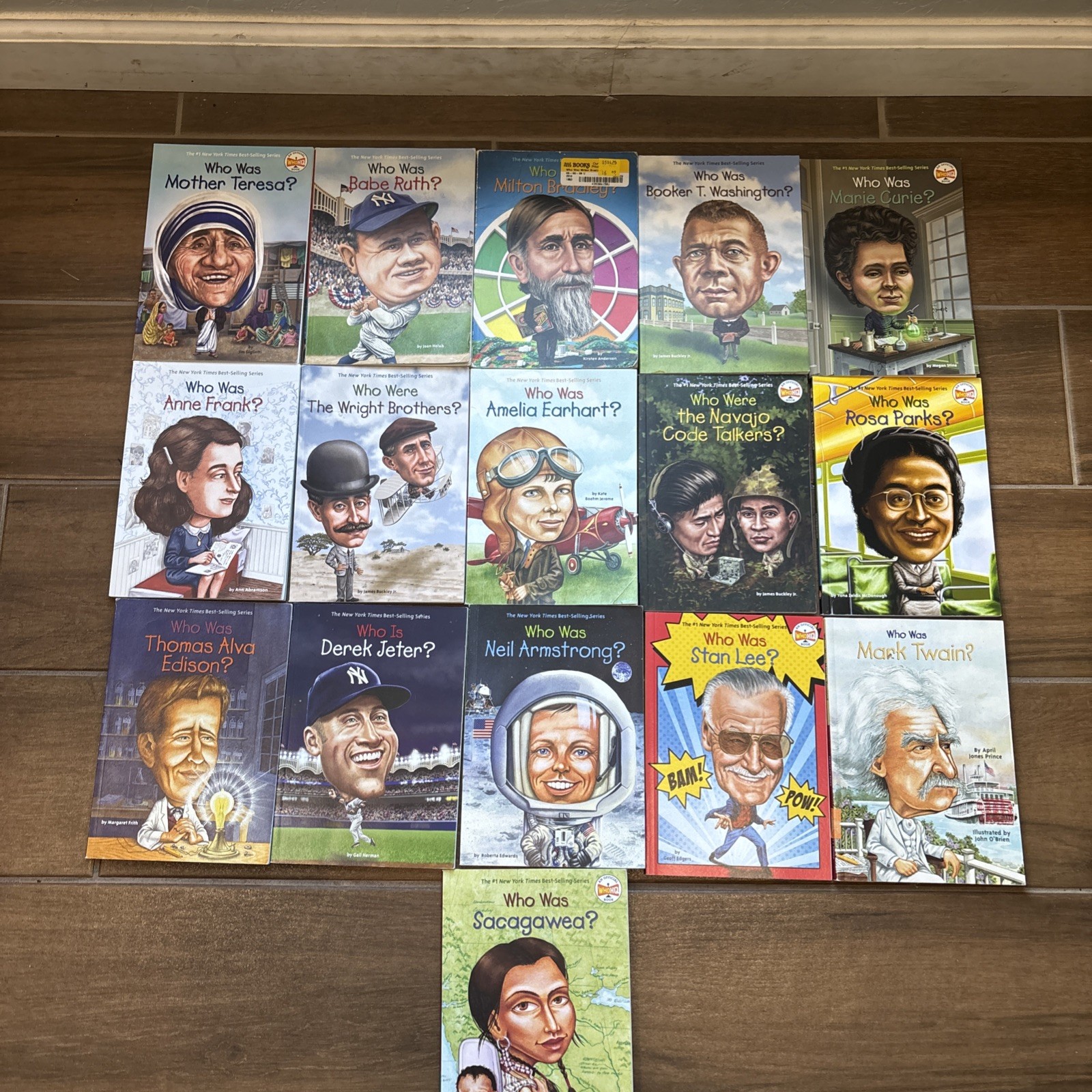 WHO HQ HUGE LOT – 52 books – Who Was? What Was? Where Is? Homeschool History