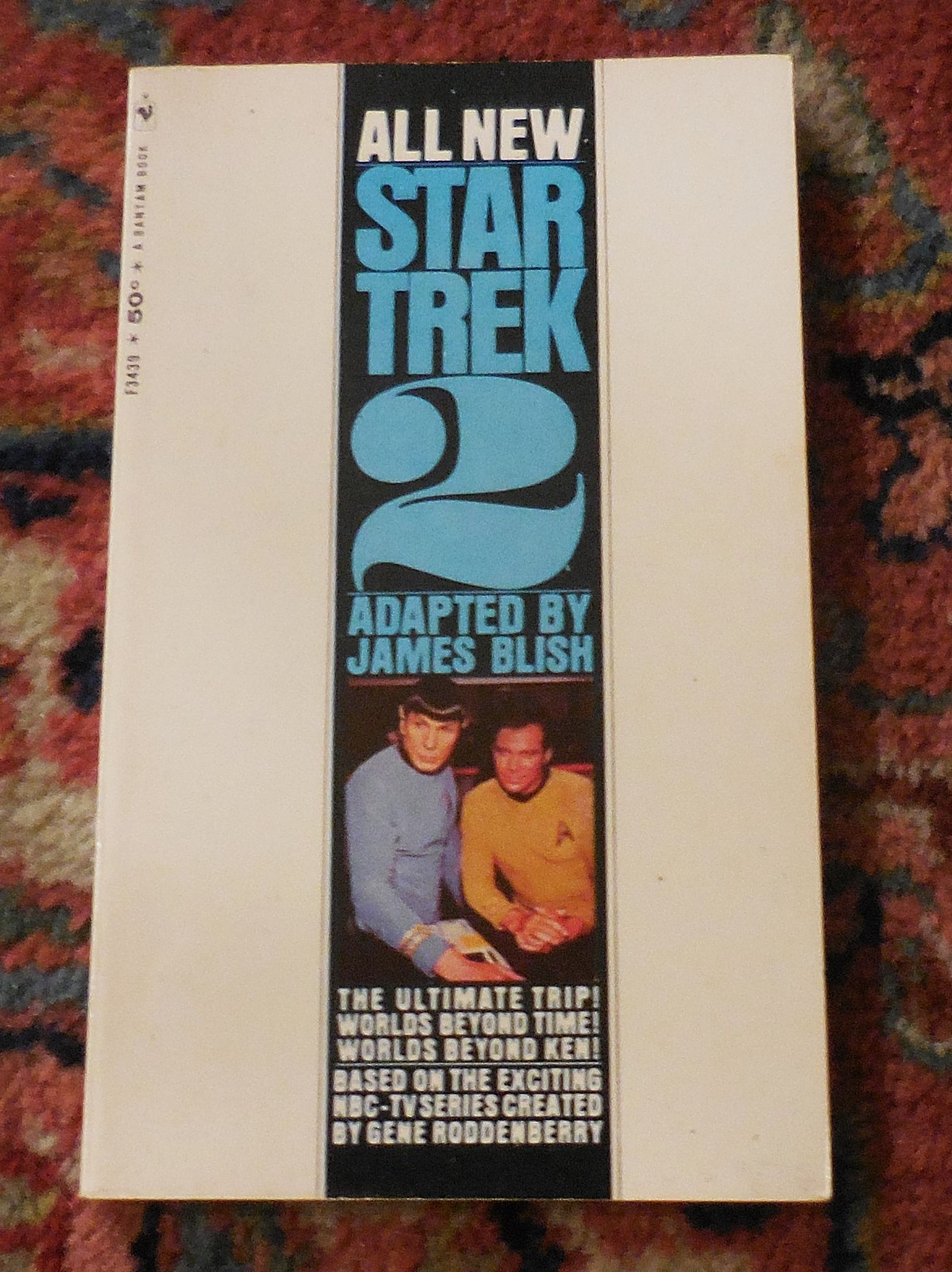 STAR TREK 2 – ADAPTED BY JAMES BLISH – 2ND PRINTING – UNREAD COPY – LOOK!