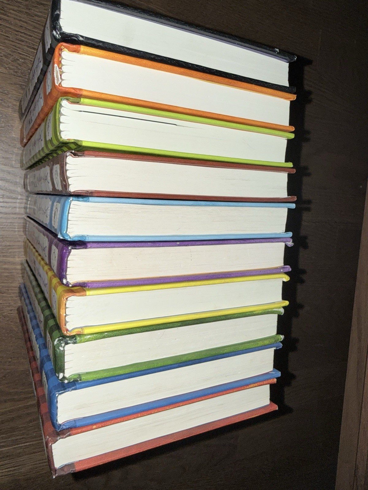 Lot of 10 Hardcover Diary of A Wimpy Kid Books – Books 1 through 10