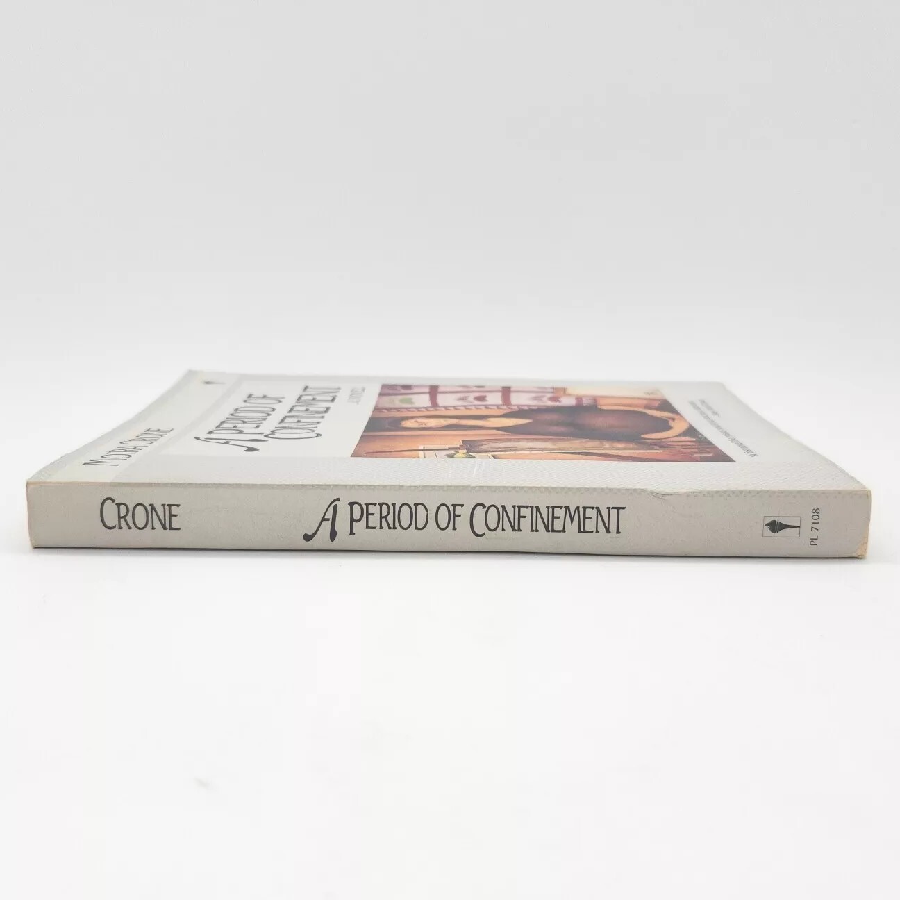 A Period Of Confinement by Moira Crone 1st Perennial Library Edition 1987 Book