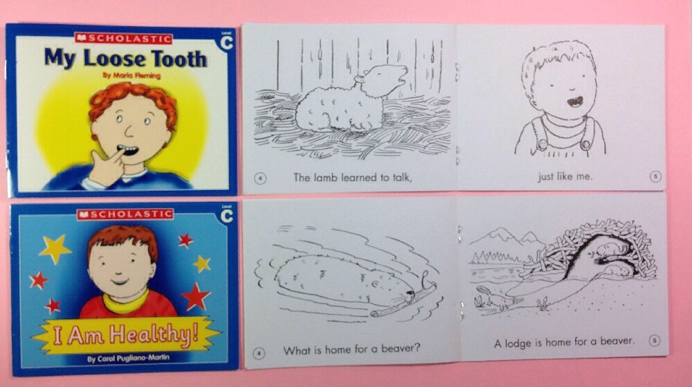 Childrens Books Kindergarten First Grade Leveled Set Learning to Read Lot 60