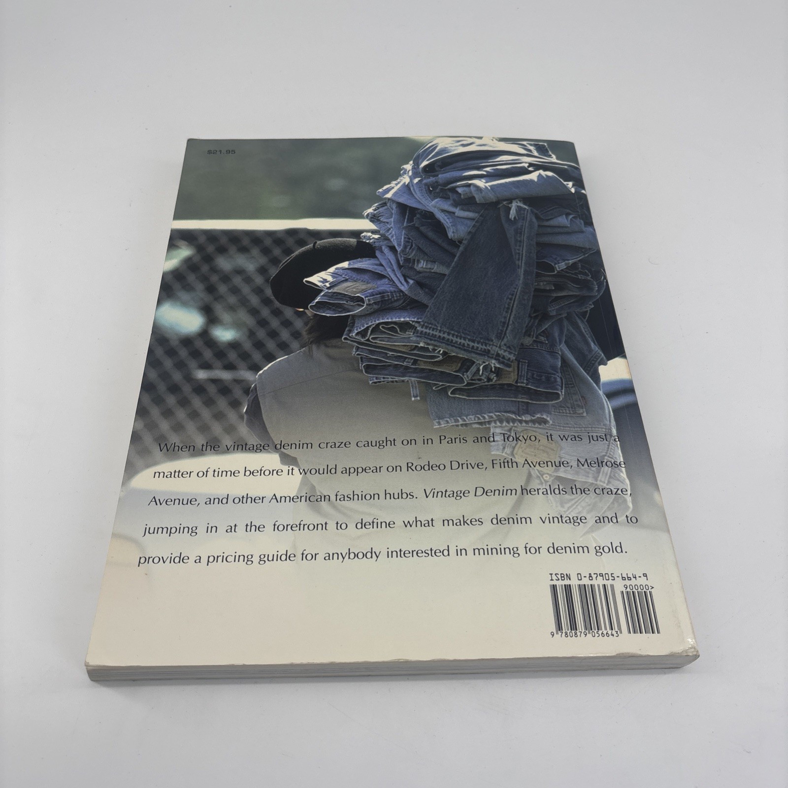 Vintage Denim Book by David Little 1996 Lee’s Levi’s Wranglers First Edition