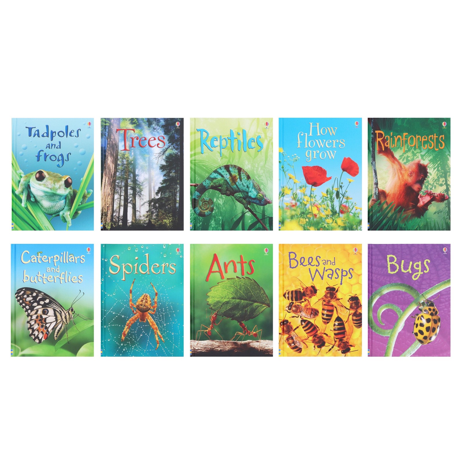 Usborne Beginners Nature 10 Books Box Set Collection – Ages 4-7 – Hardback
