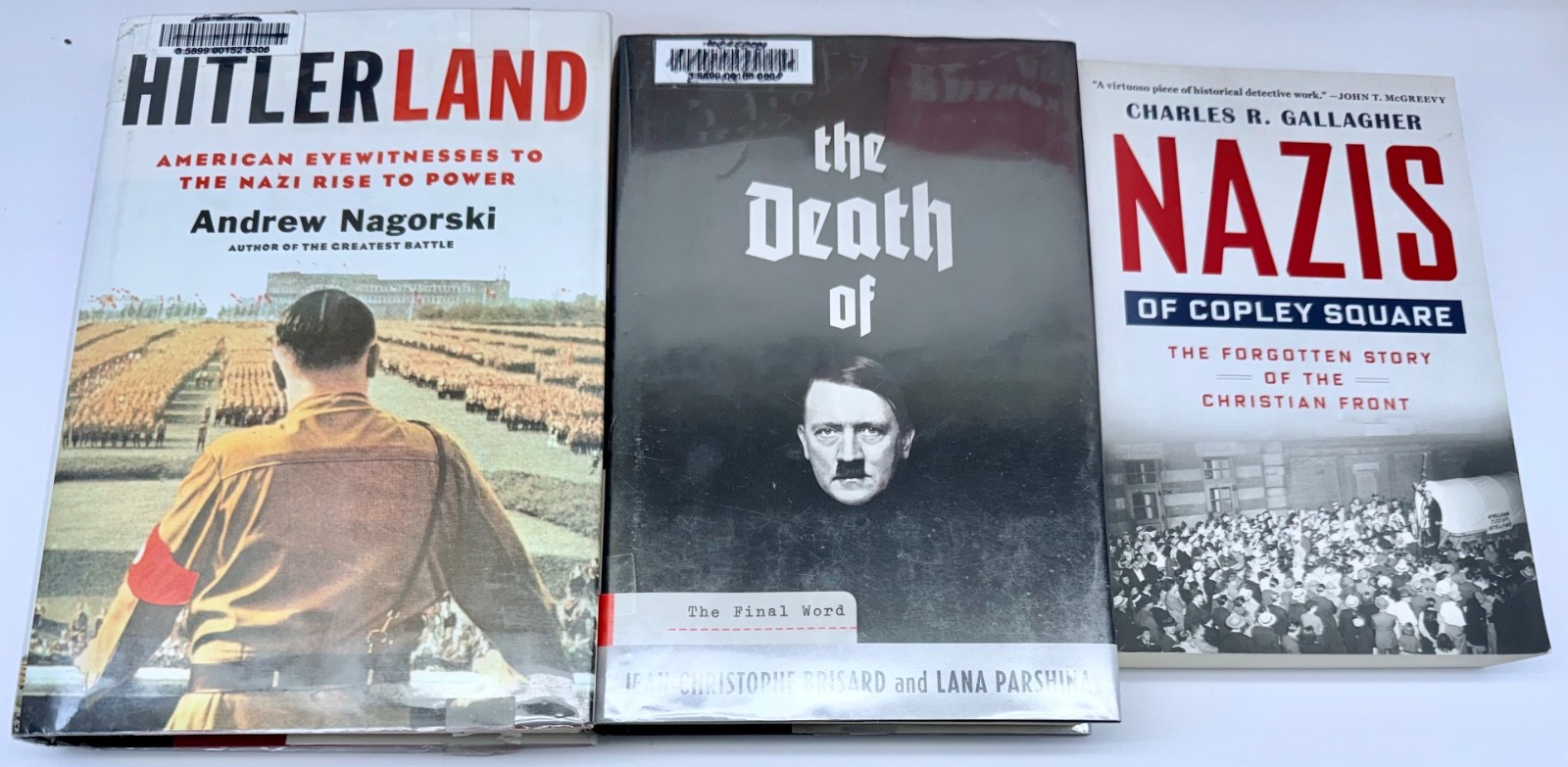 Nazi Germany Book Lot Adolf Hitler’s Girl Prisoners Castle Death of Third Reich