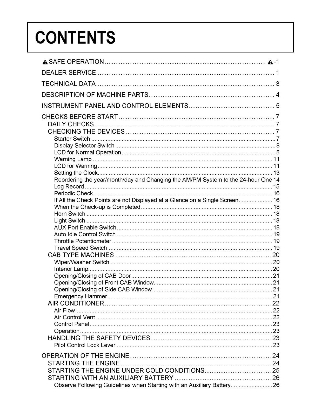 KUBOTA U35-4 EXCAVATOR OPERATORS MANUAL – STEEL WIRE BOUND – STRONG JACKET