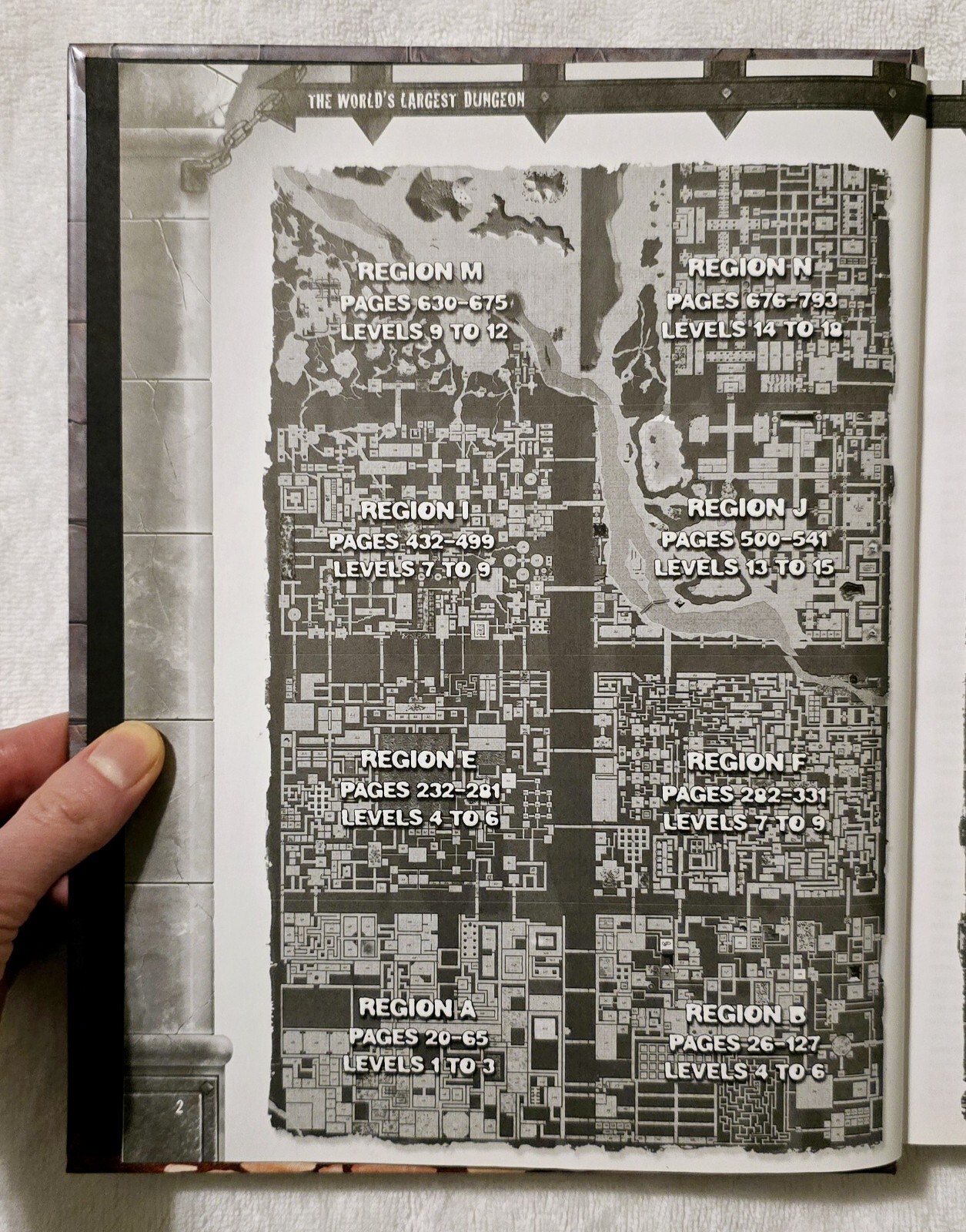 The World’s Largest Dungeon NO MAP 840 Pages NO MAP Jim Pinto Dungeons & Dragons