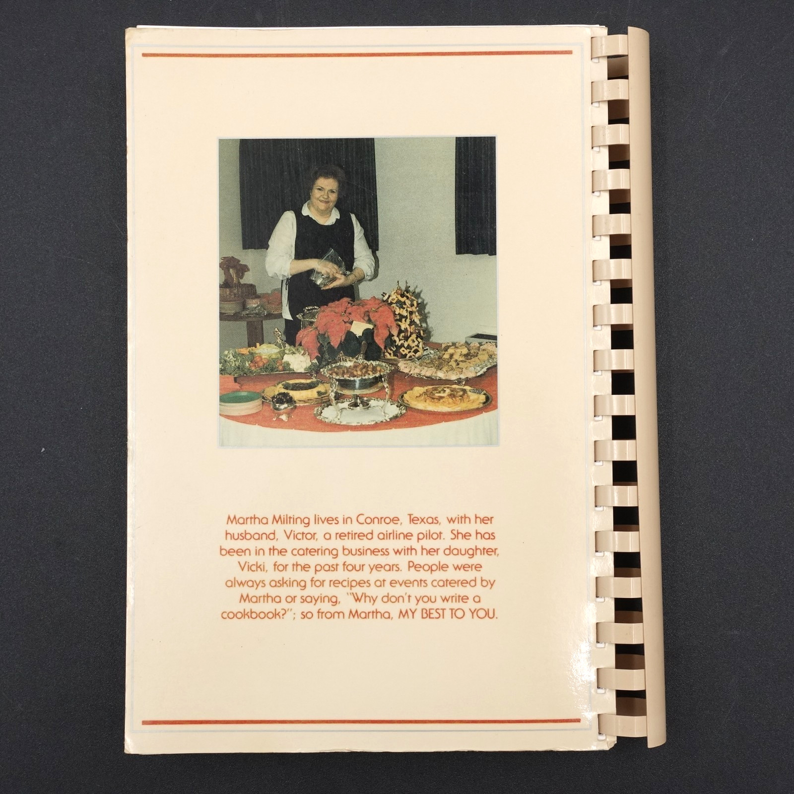 My Best to You by Martha Milting (1985, GBC Bound) GC 302 pages