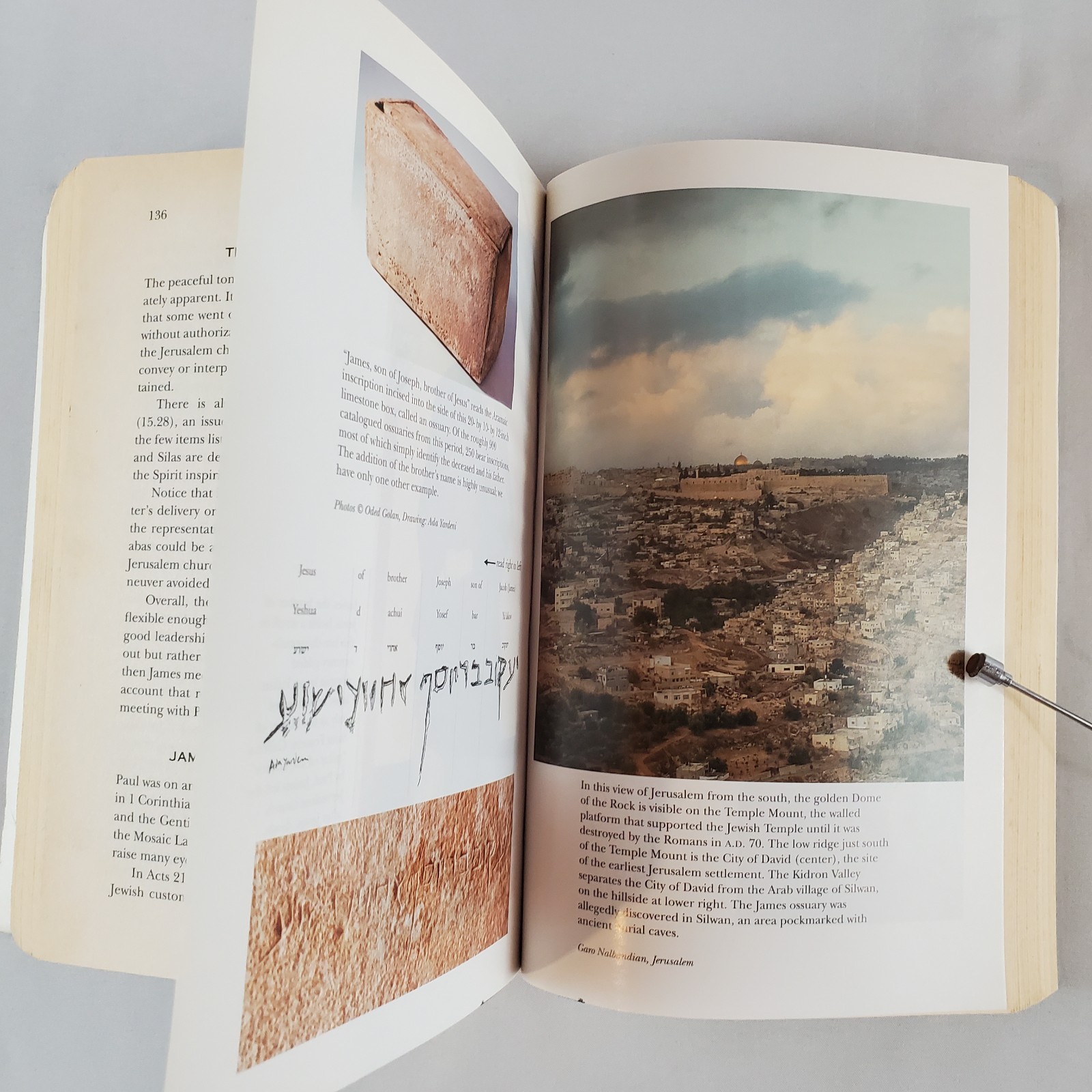 The Brother of Jesus PB Book James Ossuary Hershel Shanks & Ben Witherington III