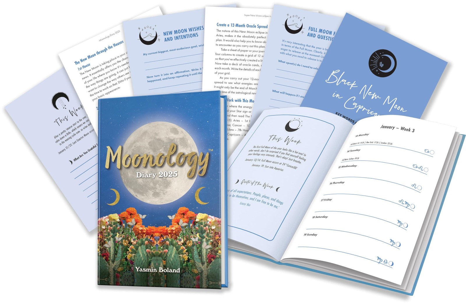 Moonology™ Diary 2025 – diary Boland, Yasmin