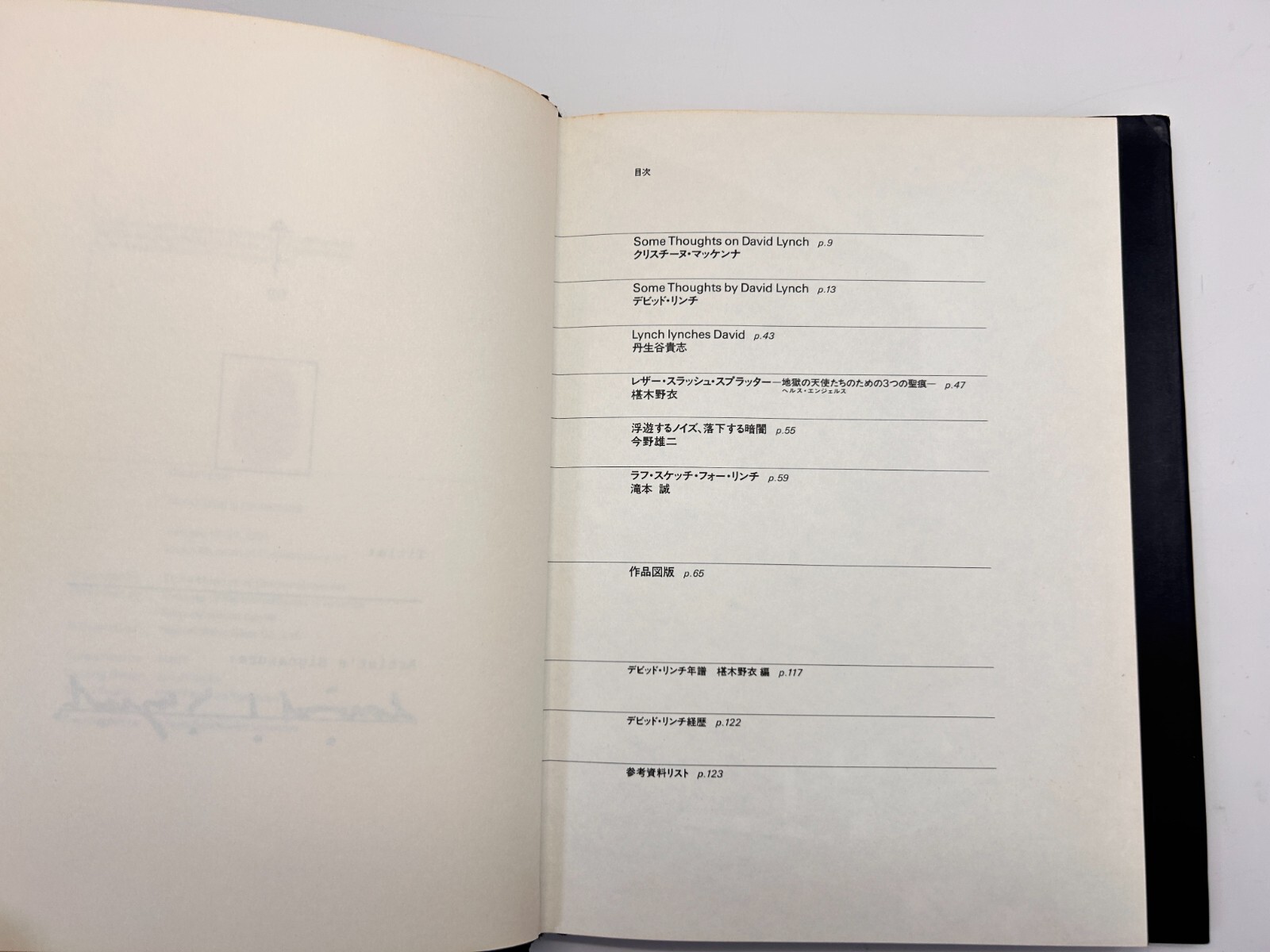 David Lynch: Painting & Drawings Collection of Paintings Treville 1991