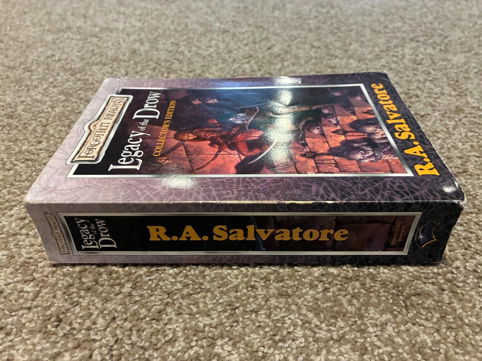 Legacy of the Drow – Collector’s Edition – R.A. Salvatore – RARE – Drizzt Series