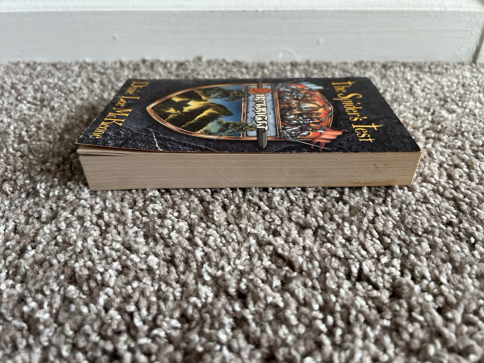 The Spider’s Test by Dixie Lee McKeone (TSR, 1996) First Vintage Fantasy MMPB