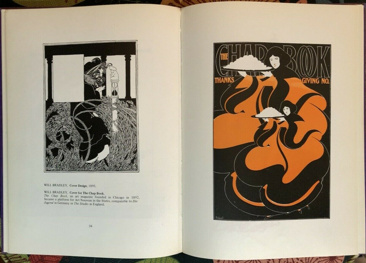 Art Nouveau Graphics, edited Walters, Academy Ed. London, St. Martin’s Press ’72