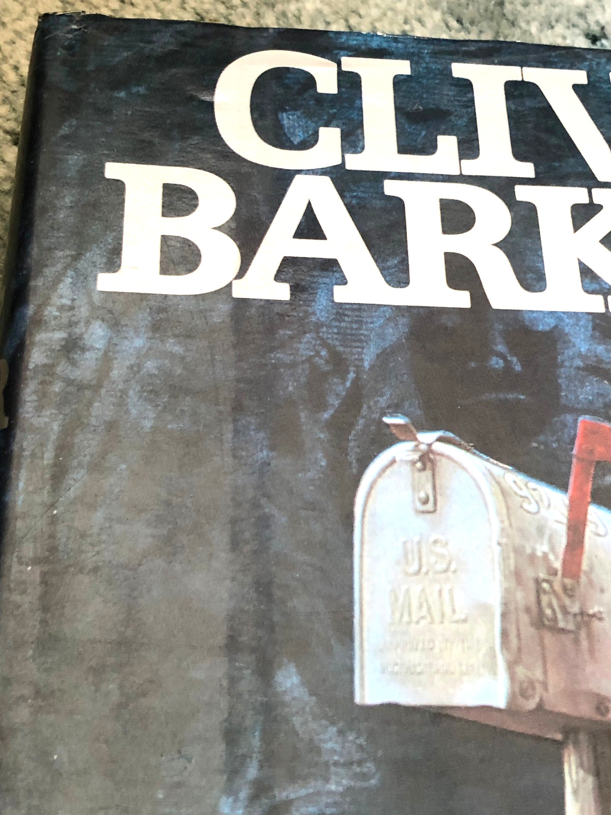 Clive Barker books, The Great and Secet Show & Cabal (2nd printing), hardcovers