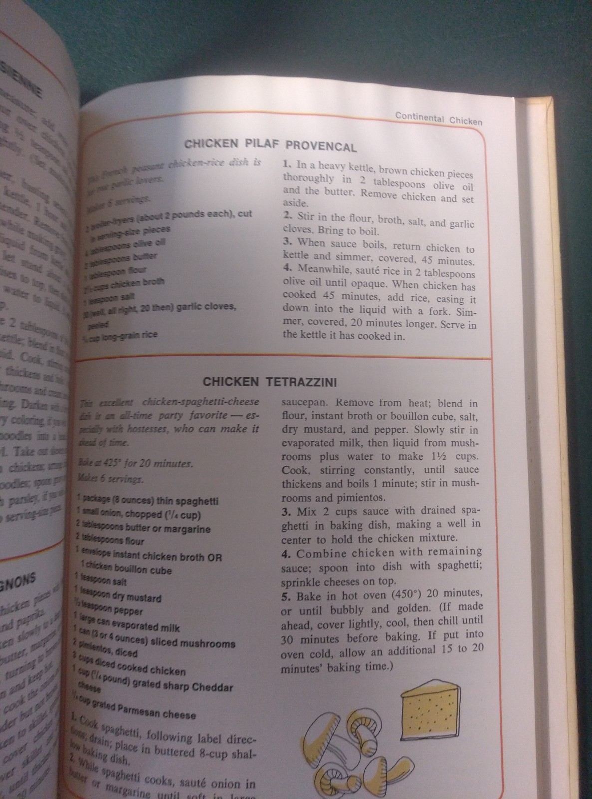 Vintage 1968 Family Circle Great Chicken Recipes Hardcover Cookbook First Editio