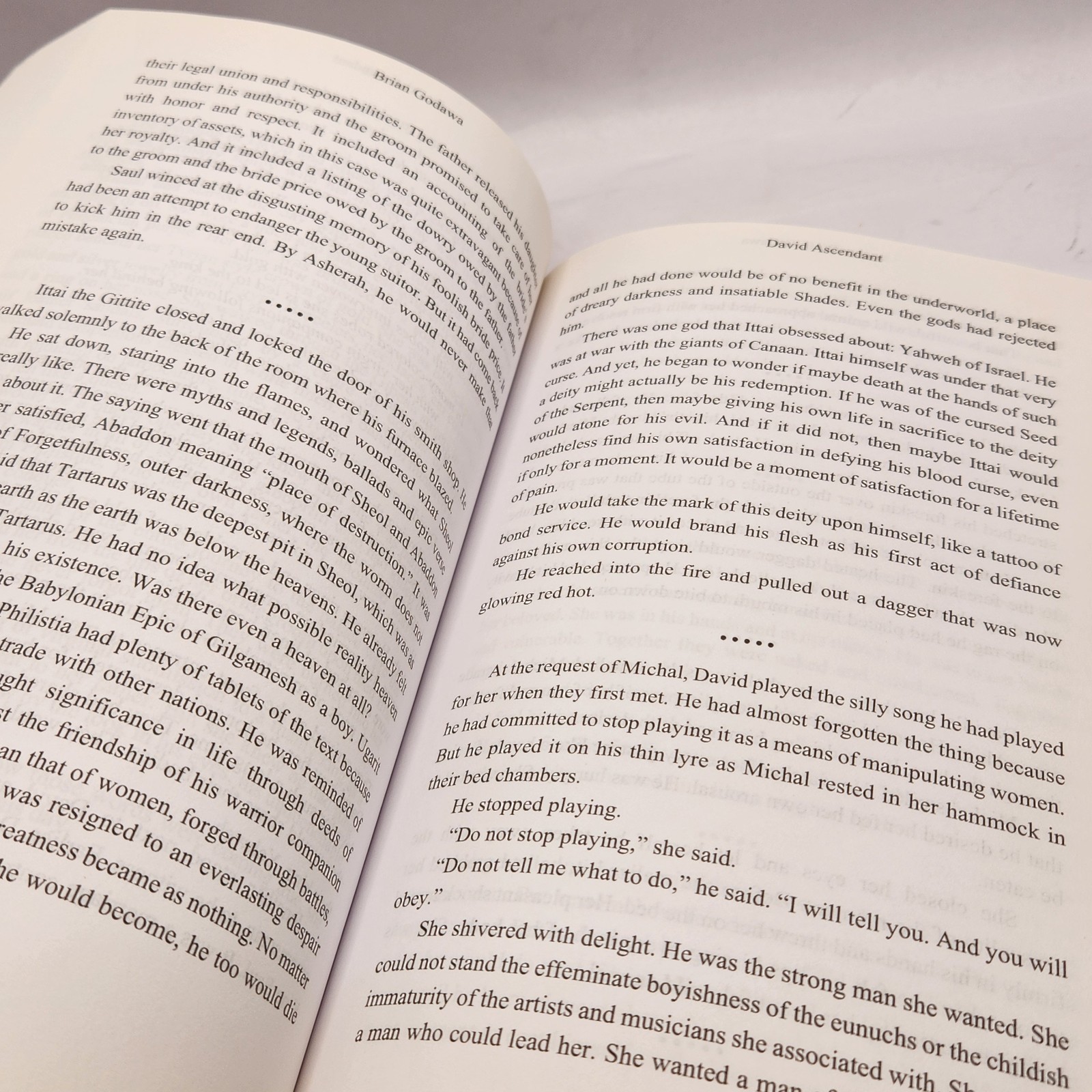 David Ascendant Chronicles of the Nephilim Book Seven Godawa, Brian